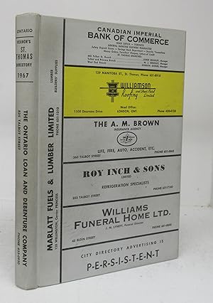 Vernon's City of St. Thomas (Ontario) Directory 1967