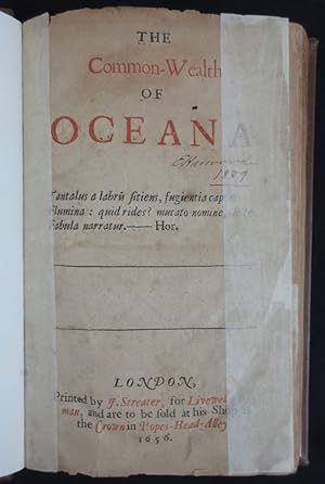 The Common-Wealth of Oceana Commonwealth of Oceana