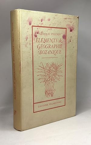 Éléments de géographie botanique