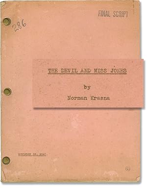 The Devil and Miss Jones (Original screenplay for the 1941 film)