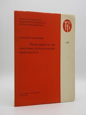 Development of the Long-Vowel System in Ancient Greek Dialects [SIGNED]