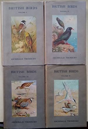 British Birds [Four volumes with dustwrappers]