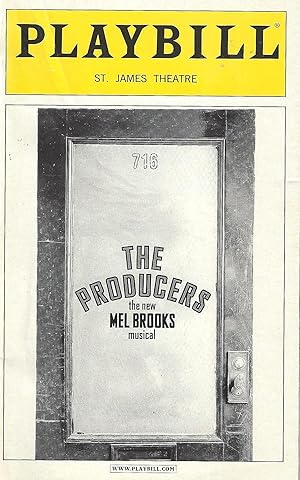St. James Theatre. The Producers The new Mel Brooks musical