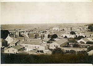 "CATASTROPHE DU SAINT-PHILIBERT près de NOIRMOUTIERS 1931" Photo de presse originale G. DEVRED Ag...