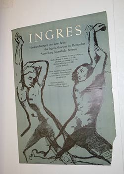 Ingres Handzeichnungen aus dem Besitz des Ingres-Museums in Montauban. Poster.