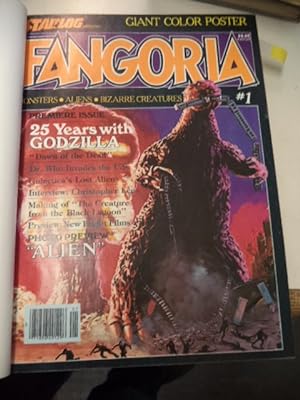 Fangoria magazine. Nos. 1-40 [first 40 issues: 1979-1984, bound in 4 books]