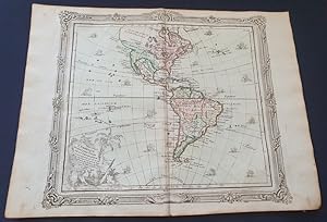 Atlas Brion de La Tour / Desnos - l'Amérique dréssée pour l'étude de la géographie -1772