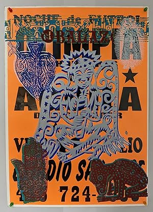 Nocuede Fotbal. Olimpia vs. Aguila (repurposed art poster)