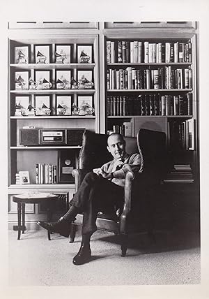 Original photograph of Henry Mancini at home, 1969