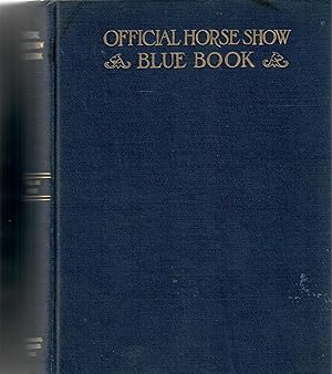 The Official Horse Show Blue Book [vol. 16, 1922]