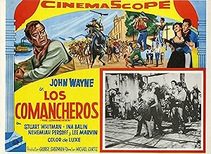 "LES COMANCHEROS (THE COMANCHEROS)" Réalisé par Michael CURTIZ en 1960 avec John WAYNE, Lee MARVI...