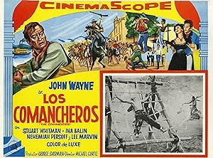 "LES COMANCHEROS (THE COMANCHEROS)" Réalisé par Michael CURTIZ en 1960 avec John WAYNE, Lee MARVI...