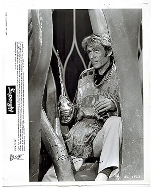 SIGNED Publicity Photograph of Peter O'Toole in "Supergirl"
