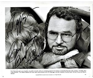 SIGNED AND INSCRIBED Original Publicity Photograph of Burt Reynolds in "The Man Who Loved Women"