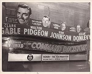 Command Decision (Original photograph of a theatre display for the 1948 film)