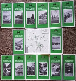 Walks in the Countryside: Lake District National Park :14 Separate Leaflets Containing 40 Easy, C...