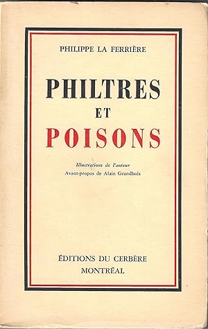 Philtres et Poisons
