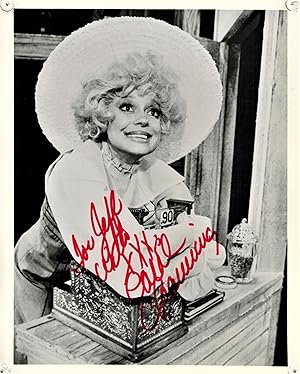 SIGNED AND INSCRIBED Original Publicity Photograph of Carol Channing in "Hello, Dolly !"