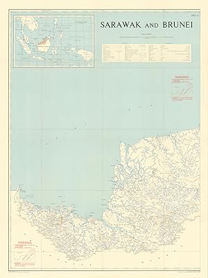 Sarawak and Brunei - Sheet A
