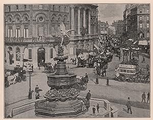 Shaftesbury Memorial fountain - Piccadilly Circus