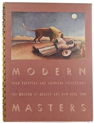 Modern Masters From European and American Collections. The Museum of Modern Art, New York, 1940