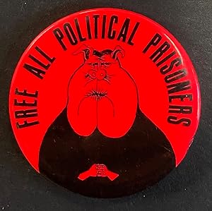 Free all Political Prisoners (pinback button)