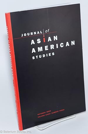 Journal of Asian American Studies (JAAS); October 2005, Volume Eight Number Three