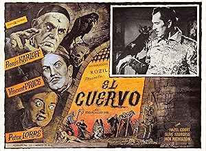 "LE CORBEAU (THE RAVEN)" Réalisé par Roger CORMAN en 1963 avec Boris KARLOFF, Vincent PRICE, Pete...
