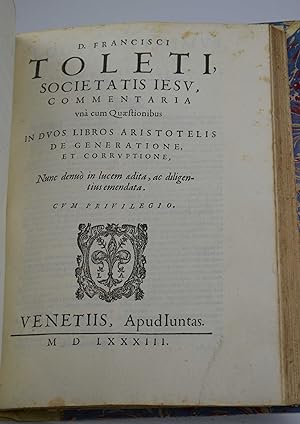 Commentaria unà cum quaestionibus in tres libros Aristotelis De anima&