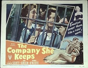 The Company She Keeps Lobby Card #3 1951 Lizabeth Scott, Jane Greer