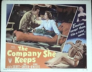 The Company She Keeps Lobby Card #7 1951 Lizabeth Scott, Jane Greer