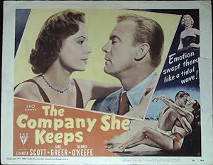 The Company She Keeps Lobby Card #5 1951 Lizabeth Scott, Jane Greer