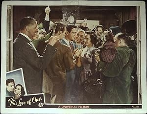 This Love of Ours Lobby Card 1945 Merle Oberon, Claude Rains