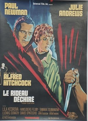 "LE RIDEAU DECHIRÉ (TORN CURTAIN)" Réalisé par Alfred HITCHCOCK en 1966 avec Paul NEWMAN et Julie...