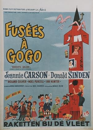 "FUSÉES A GOGO (ROCKETS GALORE)" Réalisé par Michael RELPH en 1958 avec Jeannie CARSON, Donald SI...
