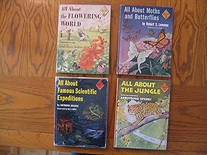 Allabout Science/Nature Books Five (5) Hardcover Book Lot, including: #3 All About the Sea; #14 A...