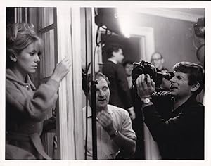 Repulsion (Original photograph of Roman Polanski and Catherine Deneuve on the set of the 1965 film)