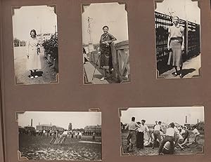 An exceptional photograph album documenting the life of a well-to-do expatiate family in Shanghai...