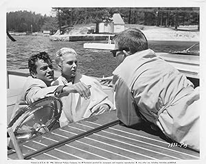 Mister Cory (Original photograph of Blake Edwards, Tony Curtis, and Martha Hyer on location for t...