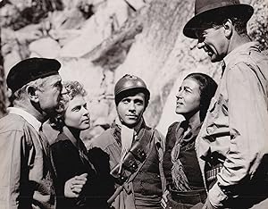 For Whom the Bell Tolls (Original photograph from the set of the 1943 film)