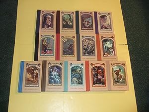 13 Volumes / Books: SERIES of UNFORTUNATE EVENTS Bad Beginning Reptile Room Wide Window Miserable...