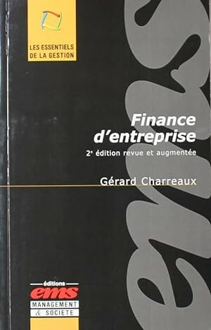 Finance d'entreprise 2e  dition - G rard Charreaux