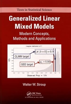 Generalized linear mixed models. Modern concepts methods and applications - Walter W. Stroup