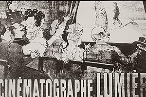 "CINÉMATOGRAPHE LUMIÈRE (1895)" Réalisé par Louis LUMIÈRE en 1895 / Diapositive de presse origina...