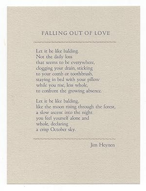 Falling Out Of Love