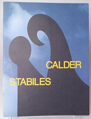 Calder Stabiles: May 5-June 17, 1989