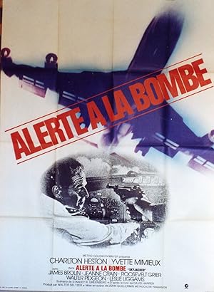 "ALERTE A LA BOMBE (SKY JACKED)" Réalisé par John GUILLERMAIN en 1972 avec Charlton HESTON / Affi...
