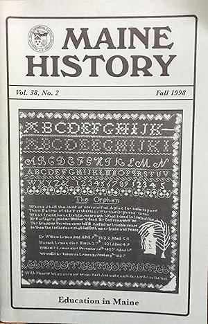 Maine History : Volume 38, No. 2, Fall 1998
