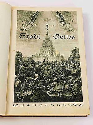 Stadt Gottes - 60.Jahrgang (1936-37) vollständig in 12 Zeitschriften. Steyler Familienzeitschrift