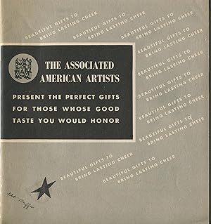 The Associated American Artists Gift Catalog 1938, Etchings, Lithographs, Signed Editions, with O...